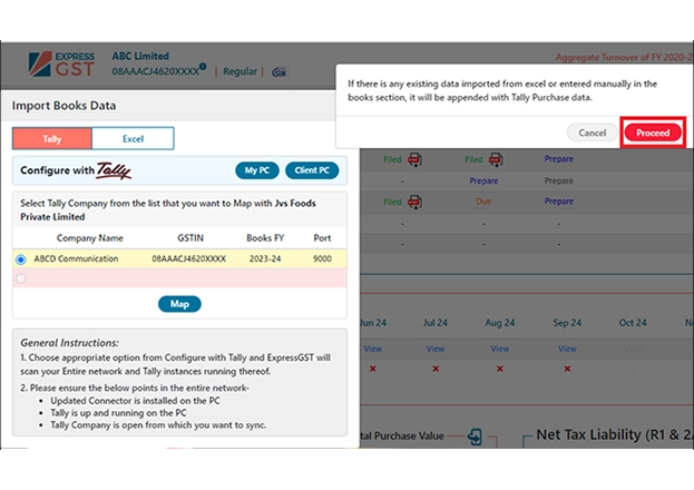 Tally/ERP Integration